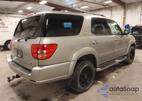 2004 Toyota Sequoia Sr5 V8 z USA, uszkodzony, nr VIN 5TDBT44A84S213775